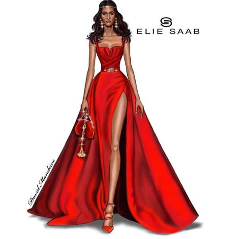 Fashion Illustration Dresses