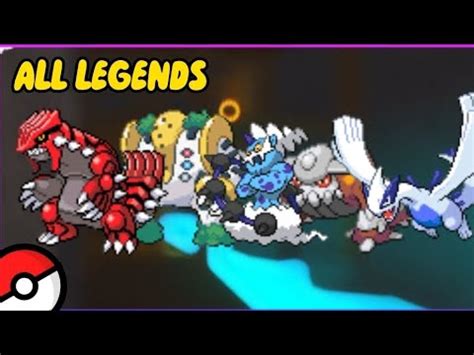 ALL LEGENDARY LOCATIONS IN POKÉMON BRICK BRONZE - YouTube