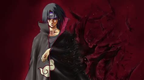 1600x900 Resolution Itachi Uchiha Anime 1600x900 Resolution Wallpaper ...