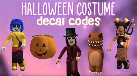 Bloxburg Outfit Codes Halloween