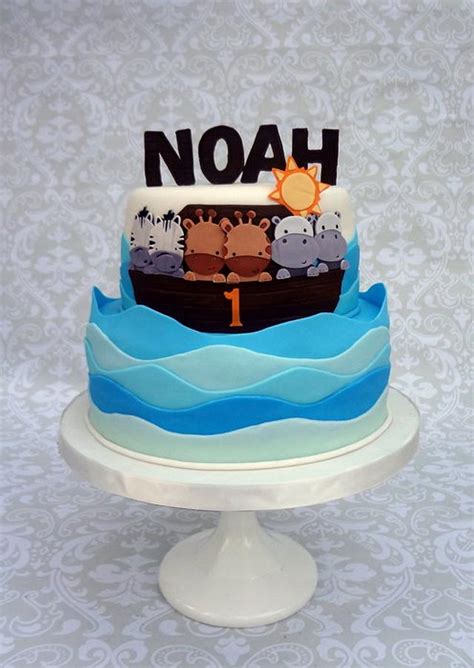 Noah's Ark Cake - Decorated Cake by Lindsey Krist - CakesDecor