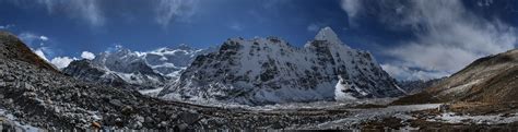 Panorama Kangchenjunga | Looking from east to west along the… | Flickr