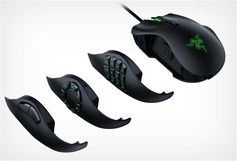 The Razer Naga Pro mouse comes with swappable shortcut-modules that let ...