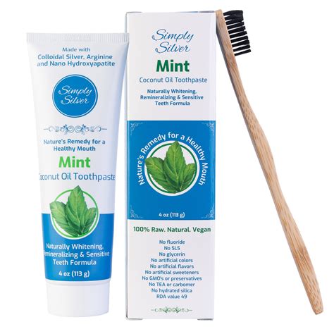 Best Simply Silver Mint Toothpaste | Simply Silver Mouthwash