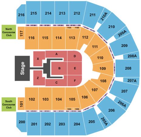 Vibrant Arena at The MARK Tickets in Moline Illinois, Seating Charts ...