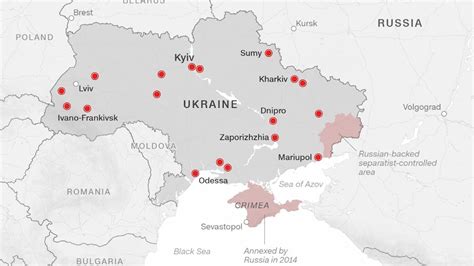 Russian Ukrainian War Current Map - Headline News 801yen