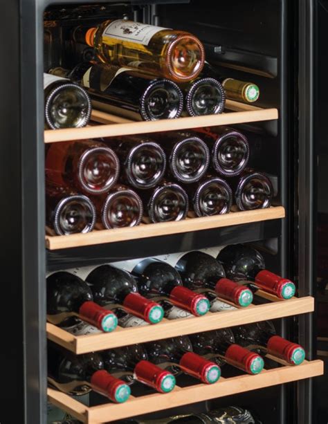 Wine cellar SLS32DZBLACK Dual zone 32 bottles