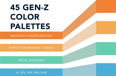 45 Gen Z Color Palettes for Branding Design Weddings | Etsy Gemini And Leo, Taurus And Cancer ...