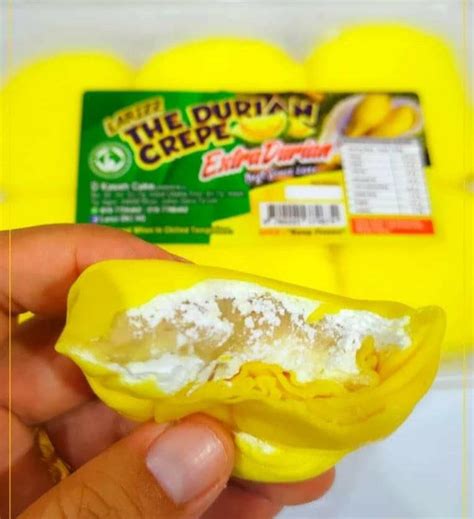 Durian Crepe Extra Durian Halal Preorder, Food & Drinks, Packaged ...