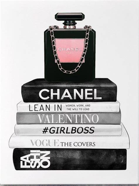 wall Prints Chanel - Canvas Wall Art Fashion Prints Chanel Prints ...