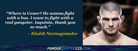 Khabib Nurmagomedov Quotes on People, Time, Life and Money