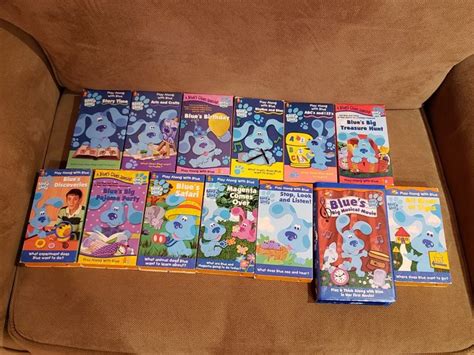 Blue's Clues VHS Collection (1998-2001) | Blue’s clues, Blues clues ...