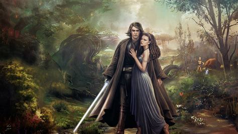 Star Wars - Anakin And Padme by Aste17 on DeviantArt