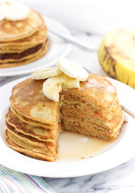 Blender Morning Glory Pancakes - My Sequined Life