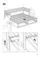 IKEA HEMNES DAYBED W/ 2 DRAWERS Assembly Instruction | Page 18 - Free PDF Download (24 Pages)