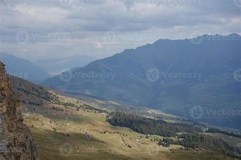 hiking in the swiss alps 20493334 Stock Photo at Vecteezy