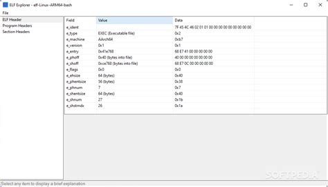 ELF Explorer 0.4.0 Pre-release - Download, Screenshots