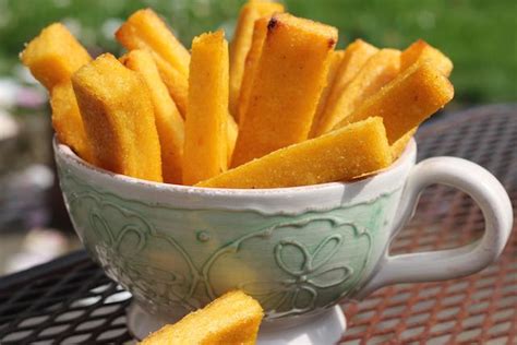 Polenta Fries - Healthy Mama Cooks