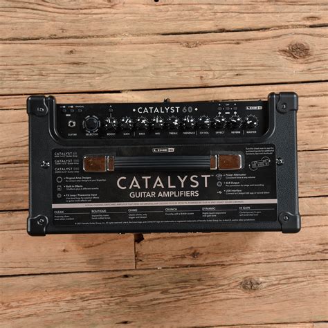 Line 6 Catalyst 60 2-Channel 60-Watt 1x12" Modeling Guitar Combo – Chicago Music Exchange