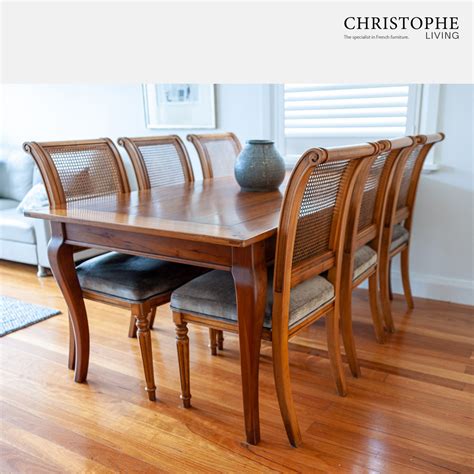 Fine Solid Cherrywood Dining Table - Christophe Living