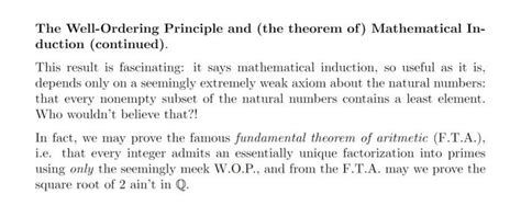 Solved The Well-Ordering Principle and (the theorem of) | Chegg.com