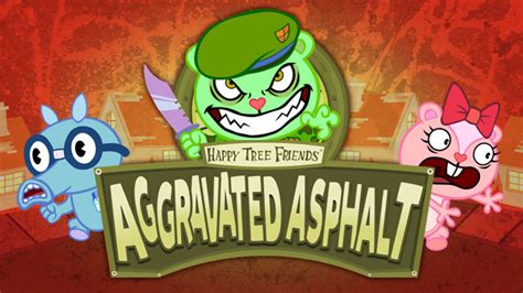 AGGRAVATED ASPHALT - Happy Tree Friends - Mondo