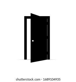 Open Door Silhouette Images, Stock Photos & Vectors | Shutterstock