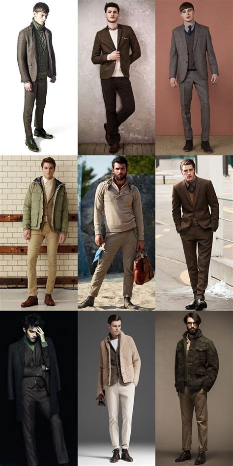 Earth tones | Earth tone outfits, Mens outfits, Lookbook inspiration