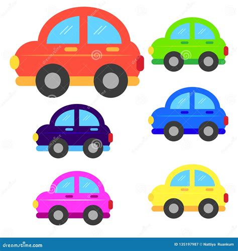 Car Cartoon Or Car Clipart Cartoon Isolated On White Background ...