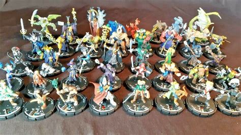 Mage Knight - Prototype Demo - Dungeons Set of 40 Figures 1 • Mage ...