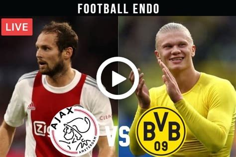 Ajax Vs Borussia Dortmund Live Football Champions League 2021 | 19 Oct 2021