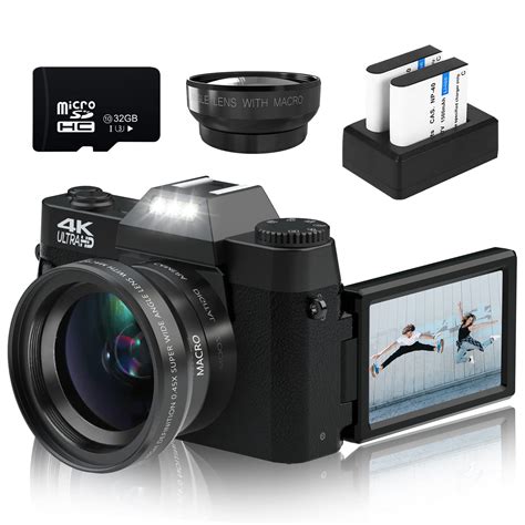 Digital Cameras for Photography, 4K 48MP Vlogging Camera 16X Digital ...