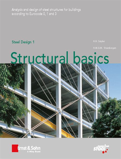 New English study book released: “Structural basics: Steel Design 1” - Ernst-und-Sohn.de