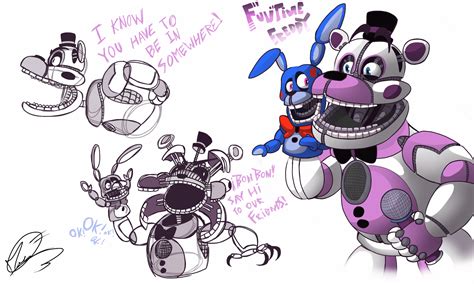 Funtime Freddy Sketch | FNAF Sister Location by AngosturaCartoonist on ...