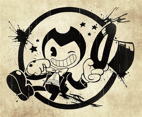 Bendy And The Ink Machine Logo Wallpapers - Wallpaper Cave