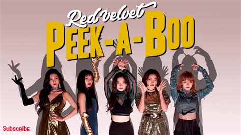 RED VELVET "Peek-a-boo" LYRICS TEASER - YouTube