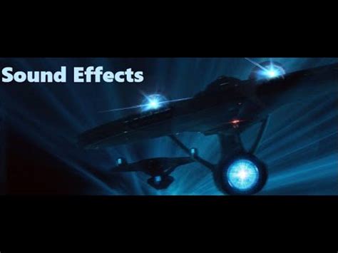 Star Trek Warp Speed Sound Effect (Test) - YouTube