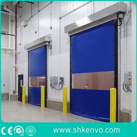 Industrial Electric High Speed Flexible Plastic Warehouse Roller Shutter Doors - Rapid Rolling ...