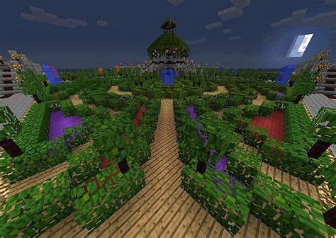 French garden : The four Seasons Minecraft Map