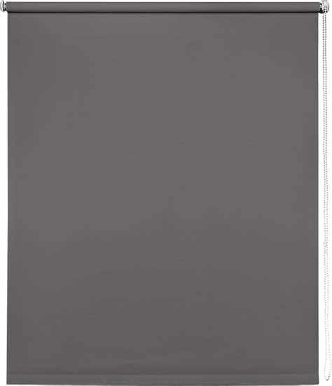 Thermal Blackout Blinds, Grey 140cm (55.11""), 165cm Drop - Blackout ...