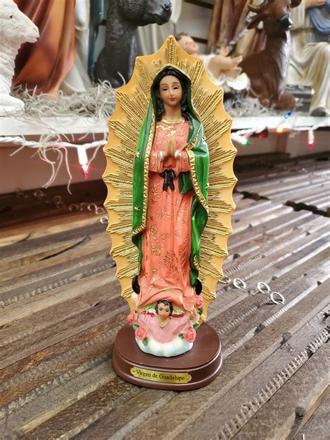 8 Virgen De Guadalupe STATUE Statue Virgin Mary - Etsy