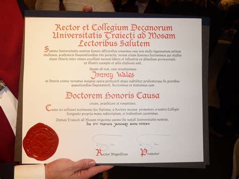 File:Jimmy Wales receives honorary doctorate from Maastricht University ...