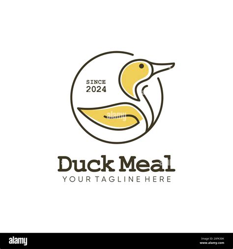 Duck logo design, logo for duck meat shop, restaurant, bistro, cafe ...