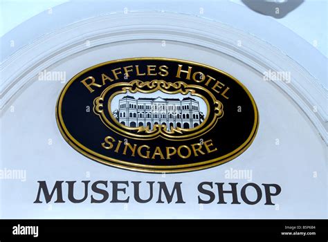 Raffles logo hi-res stock photography and images - Alamy