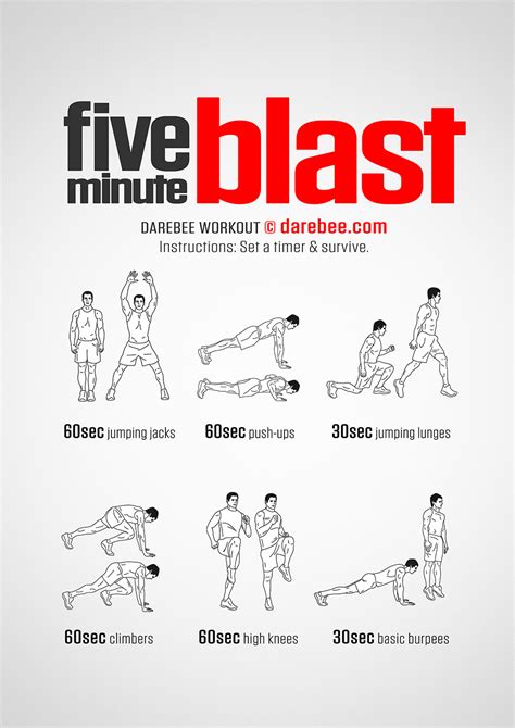 Five Minute Blast Workout