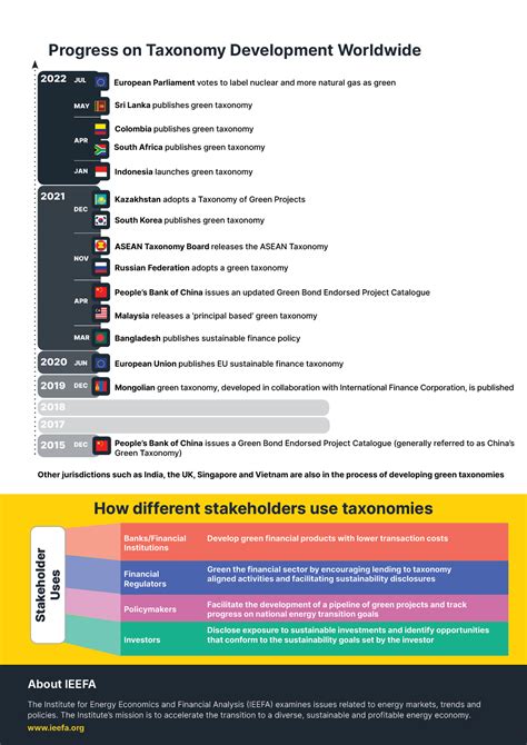 Fact Sheet: Green taxonomies explained | IEEFA