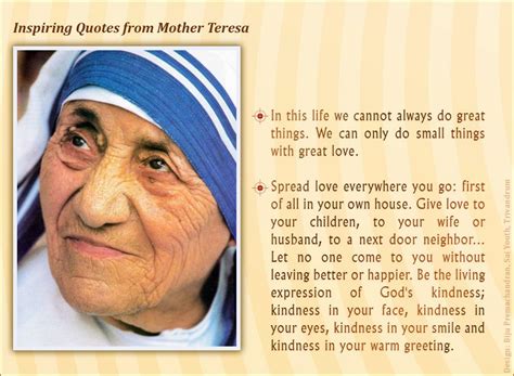 Spiritual Encouragement for Moms | Inspiring quotes from Mother Teresa « Saibijus Blog Spiritual ...