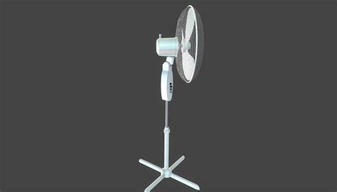 Oscillating Pedestal Fan – Realtime VFX Store