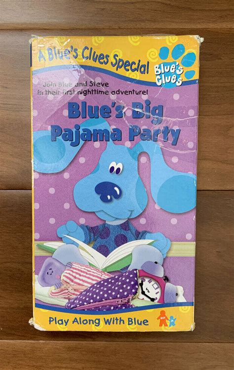 Blue’s Clues Blue’s Big Pajama Party VHS Comments