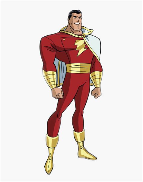 Transparent Shazam Clipart - Justice League Animated Series Shazam, HD ...